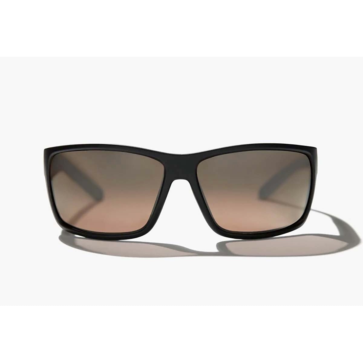 Bajio Bales Beach Sunglasses Polarized in Black Matte with Copper Plastic